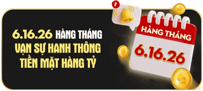 Hoàn trả cược không giới hạn 98win